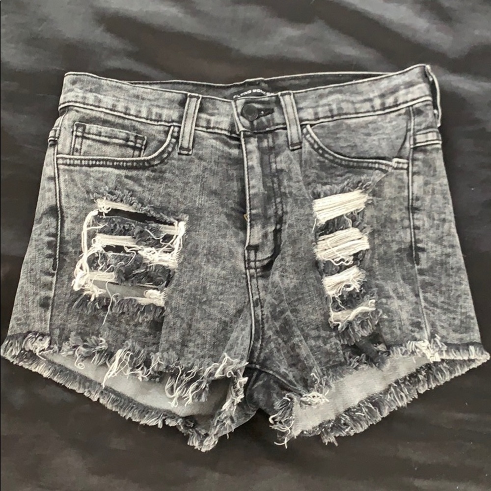 Flying Monkey Jean Shorts